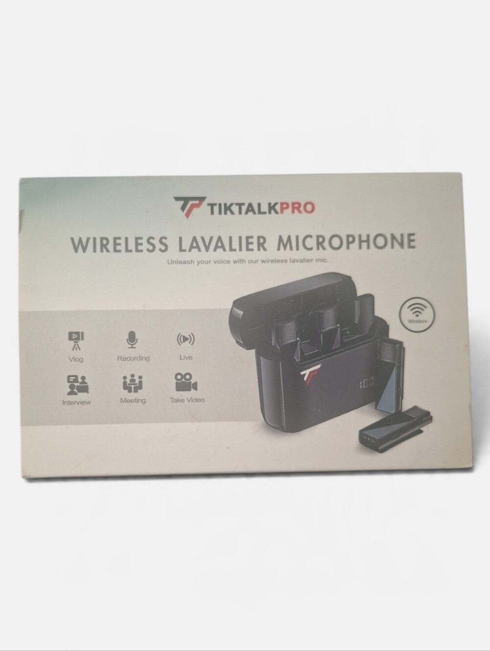 Tiktalk Wireless Lavaliere Microphone For iPhone